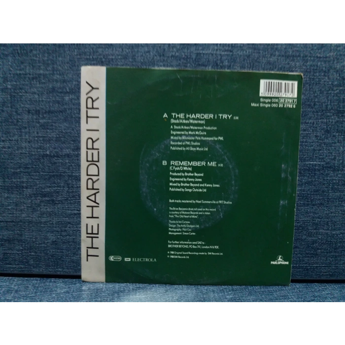 BROTHER BEYOND HARDER I TRY