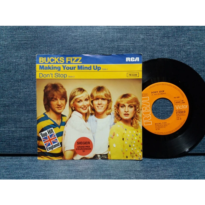BUCKS FIZZ MAKING YOUR MIND UP DONT STOP