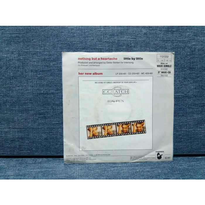 C.C. CATCH NOTHING BUT A HEARTACHE