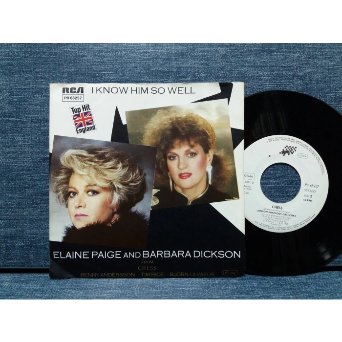 CHESS ELAINE PAIGE AND BARBARA DICKSON