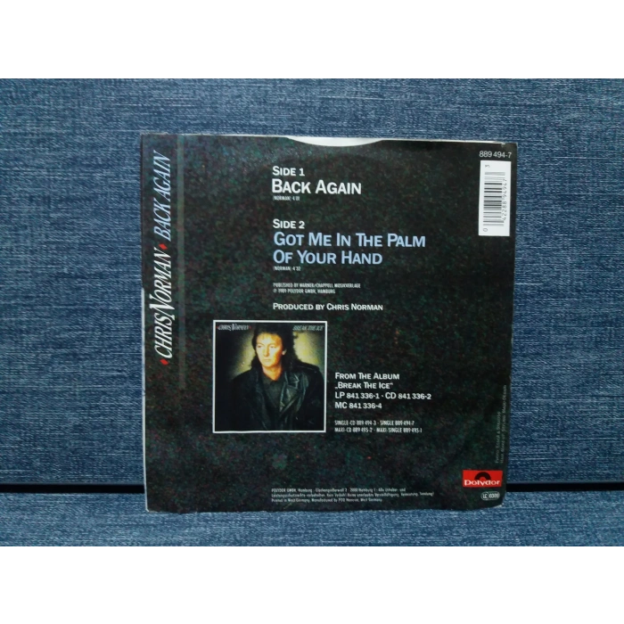 CHRIS NORMAN BACK AGAIN