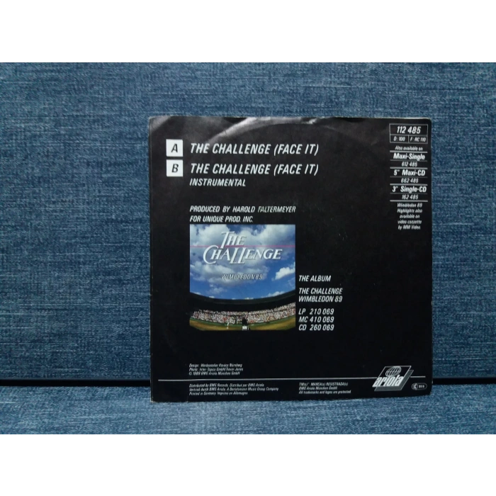 CHRIS THOMPSON CHALLENGE FACE IT WIMBLEDON 89