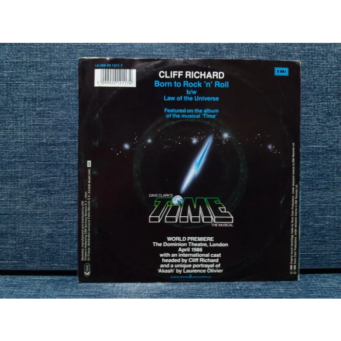 CLIFF RICHARD BORN TO ROCK TIME MUSICAL