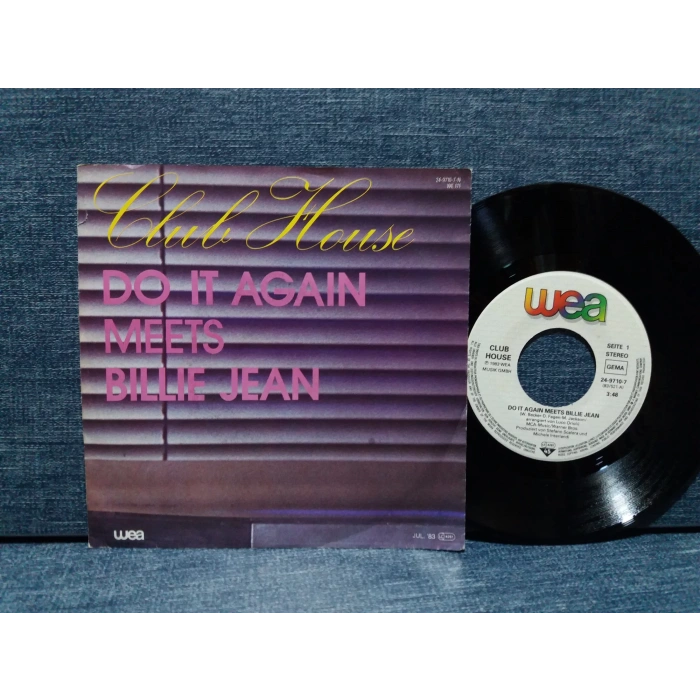 CLUB HOUSE DO IT AGAIN MEETS - BILLIE JEAN