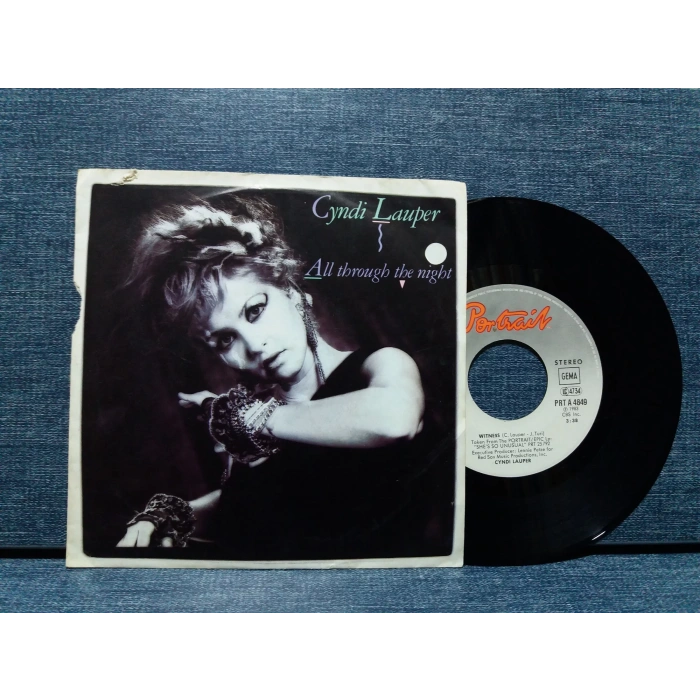 CYNDI LAUPER ALL THROUGH THE NIGHT