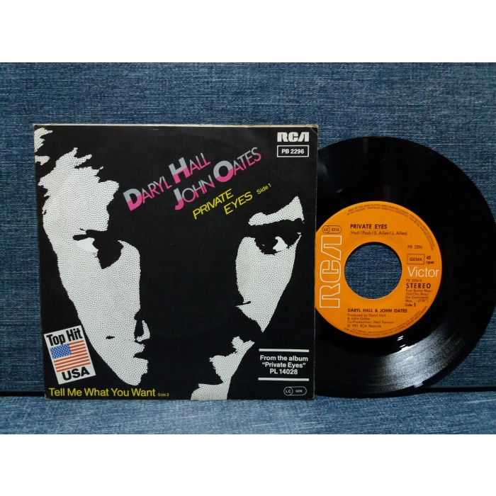 DARYL HALL JOHN OATES PRIVATE EYES - TELL ME