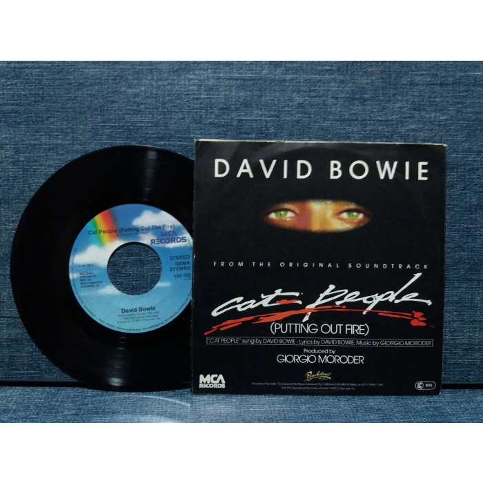 DAVID BOWIE CAT PEOPLE GIORGIO MORODER