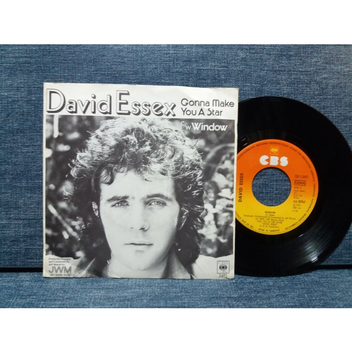 DAVID ESSEX GONNA MAKE YOU A STAR  - WINDOW