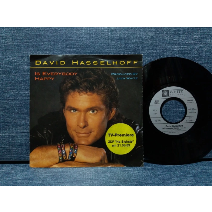 DAVID HASSELHOFF IS EVERBODY HAPPY