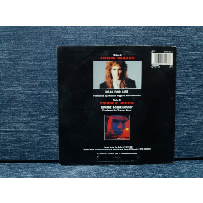 DAYS OF THUNDER JOHN WAITE DEAL FOR LIFE