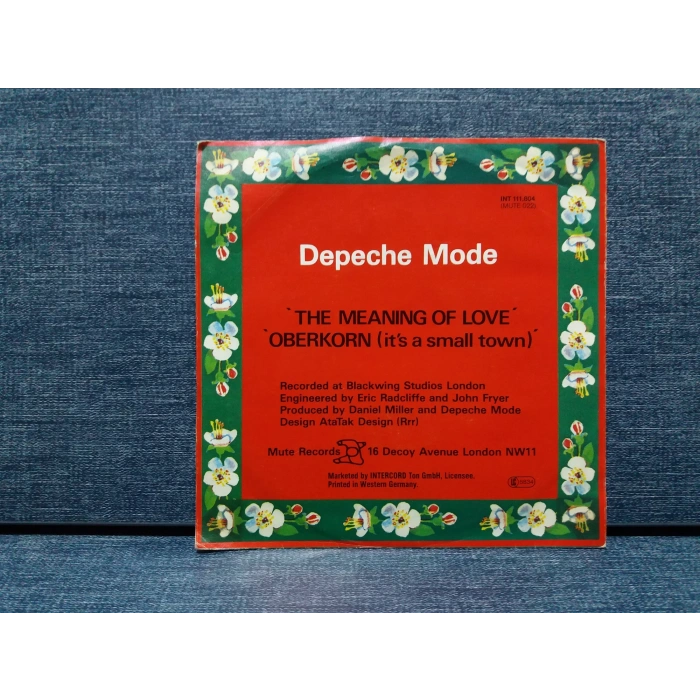 DEPECHE MODE MEANING OF LOVE   (RENKLİ PLAK)