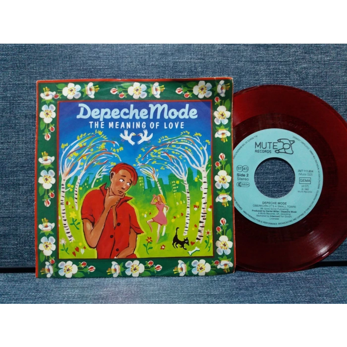 DEPECHE MODE MEANING OF LOVE   (RENKLİ PLAK)