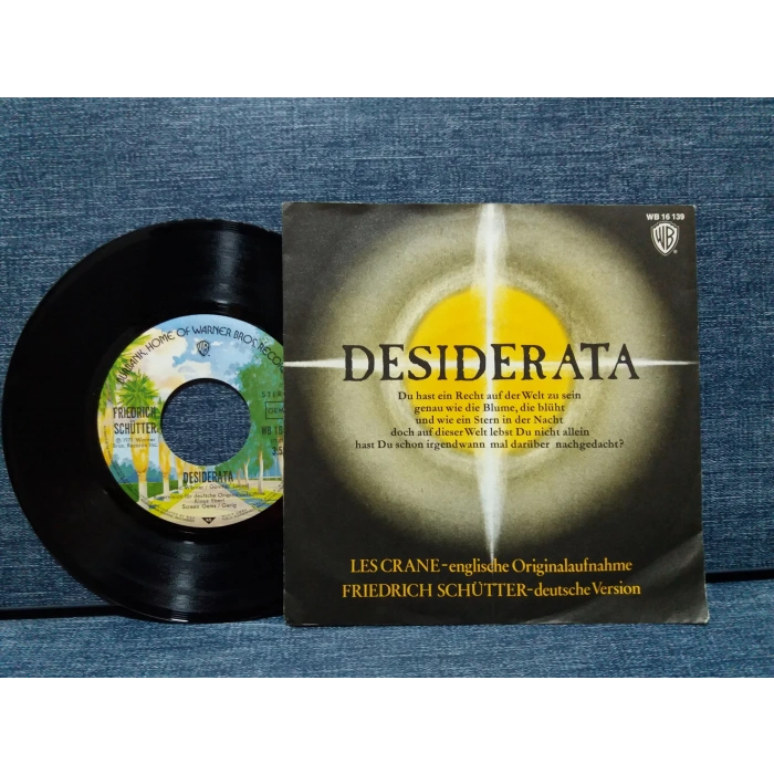 DESIDERATA LES CRANE