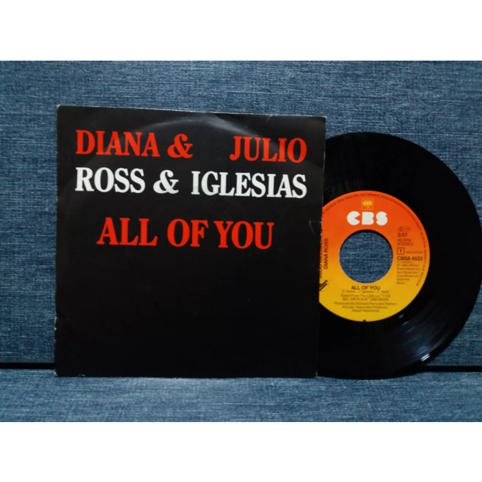 DIANA ROSS   -  JULIO IGLESIAS ALL OF YOU