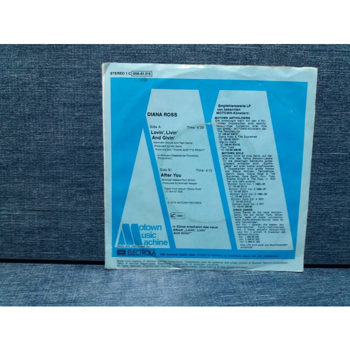 DIANA ROSS LOVIN LIVIN GIVIN