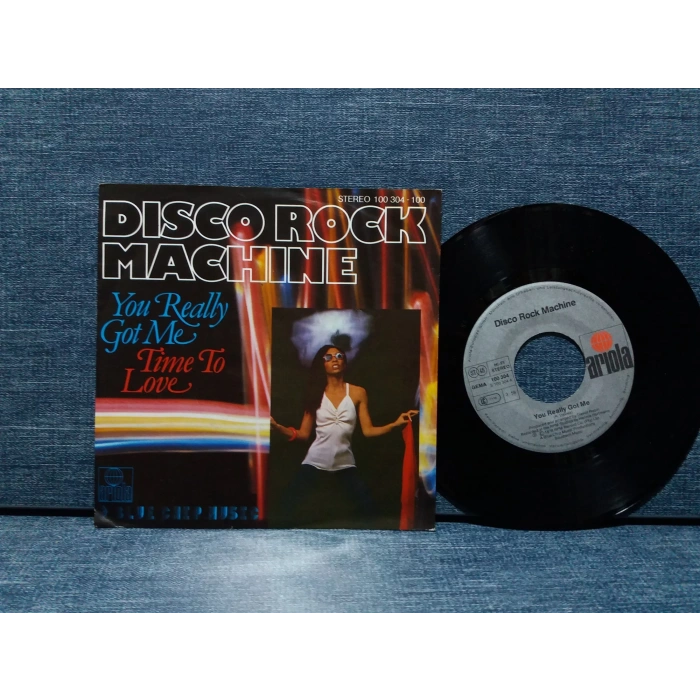 DISCO ROCK MACHINE YOU REALLY GOT ME