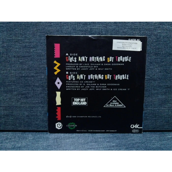 D.J. JAZZY JEFF FRESH PRINCE  GIRLS AINT NOTHING