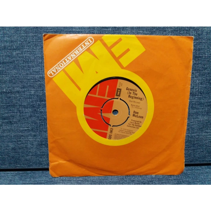 DON McLEAN CRYING GENESIS