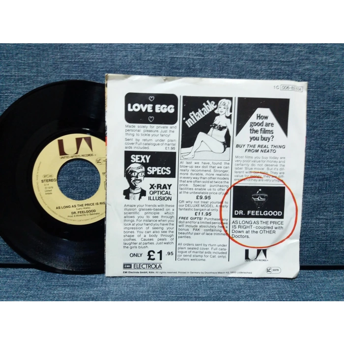 DR FEELGOOD AS LONG AS THE PRICE