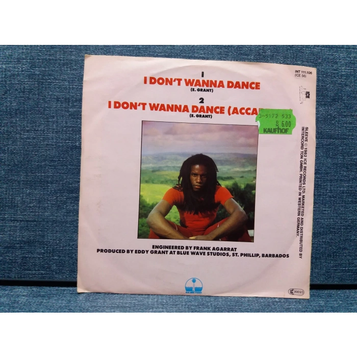 EDDY GRANT I DONT WANNA DANCE