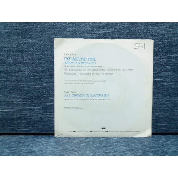 ELAINE PAIGE SECOND TIME