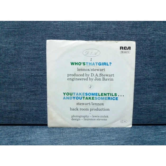 EURYTHMICS WHOS THAT GIRL