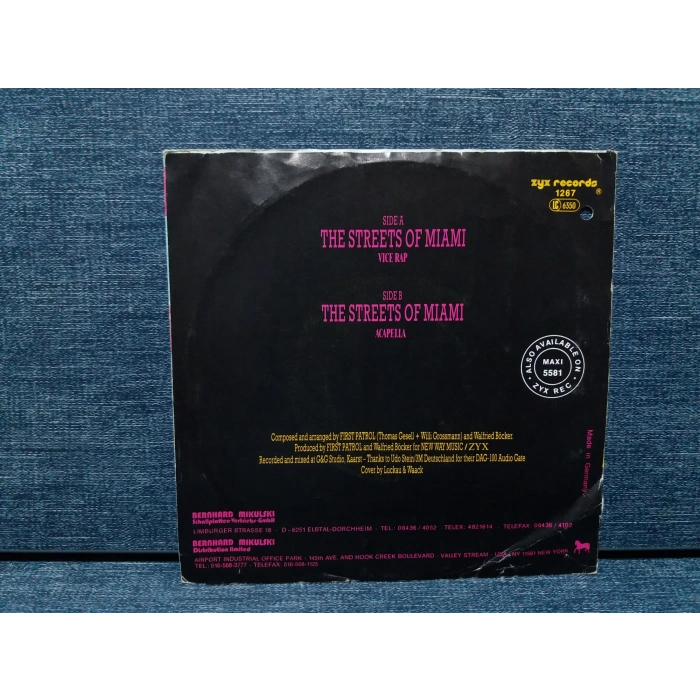 FIRST PATROL STREETS OF MIAMI