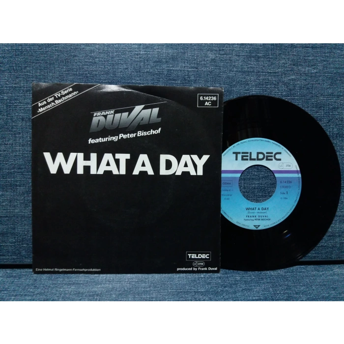 FRANK DUVAL WHAT A DAY