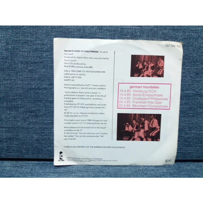 FRANKIE GOES TO HOLLYWOOD PLEASUREDOME - GET IT ON