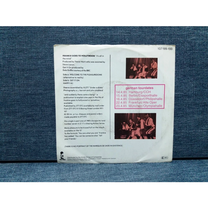 FRANKIE GOES TO HOLLYWOOD PLEASUREDOME - GET IT ON