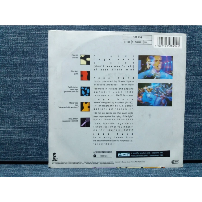 FRANKIE GOES TO HOLLYWOOD RAGE HARD