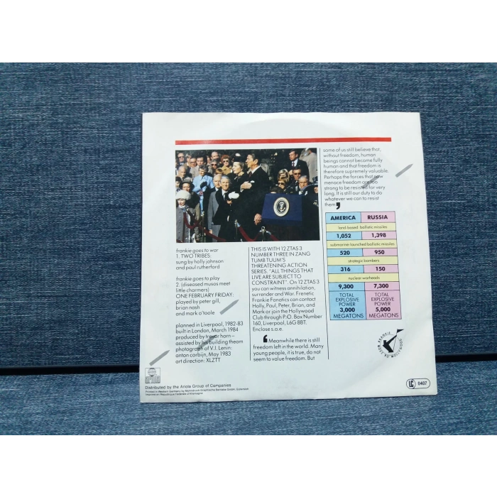 FRANKIE GOES TO HOLLYWOOD TWO TRIBES