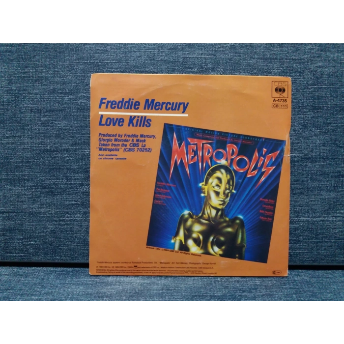 FREDDIE MERCURY LOVE KILLS