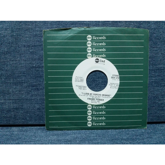 FREDDY FENDER WASTED DAYS  - I LOVE MY