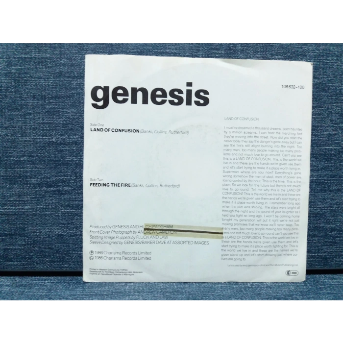 GENESIS LAND OF CONFUSION