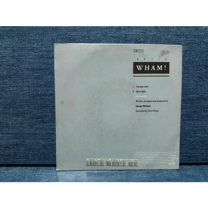 GEORGE MICHAEL WHAM IM YOUR MAN