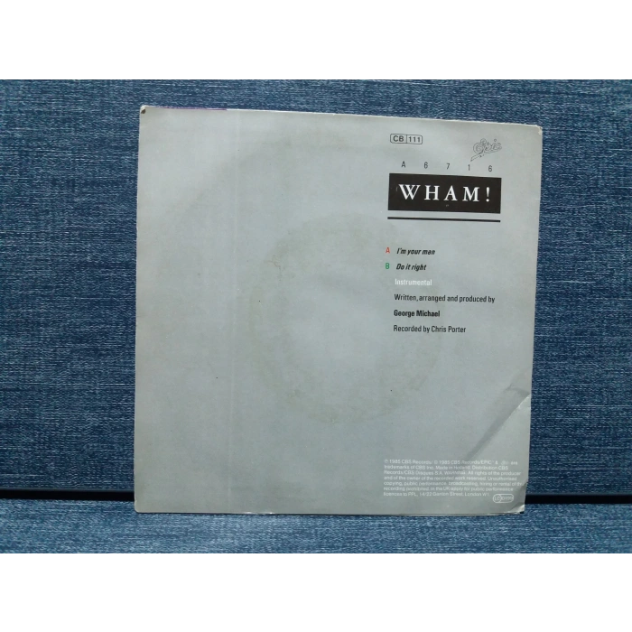 GEORGE MICHAEL WHAM IM YOUR MAN