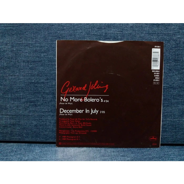 GERARD JOLING NO MORE BOLEROS