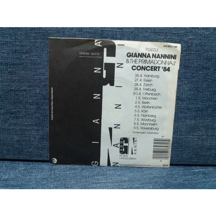 GIANNA NANNINI FOTOROMANZA - VENERDI NOTTE