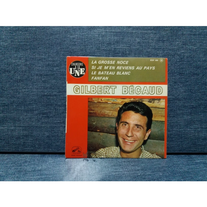 GILBERT BECAUD LA GROSSE NOCE   ( 4 TRACK PLAK )
