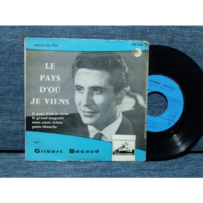 GILBERT BECAUD LE PLAYS JE VIENS