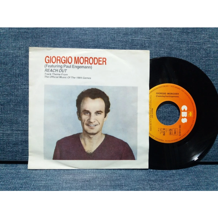 GIORGIO MORODER REACH OUT 1984 GAMES