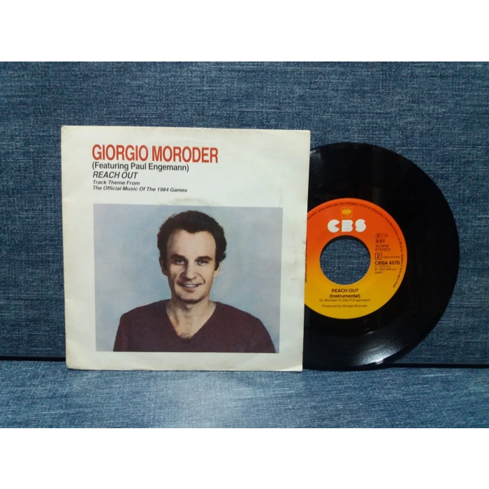 GIORGIO MORODER REACH OUT 1984 OLYMPIAD