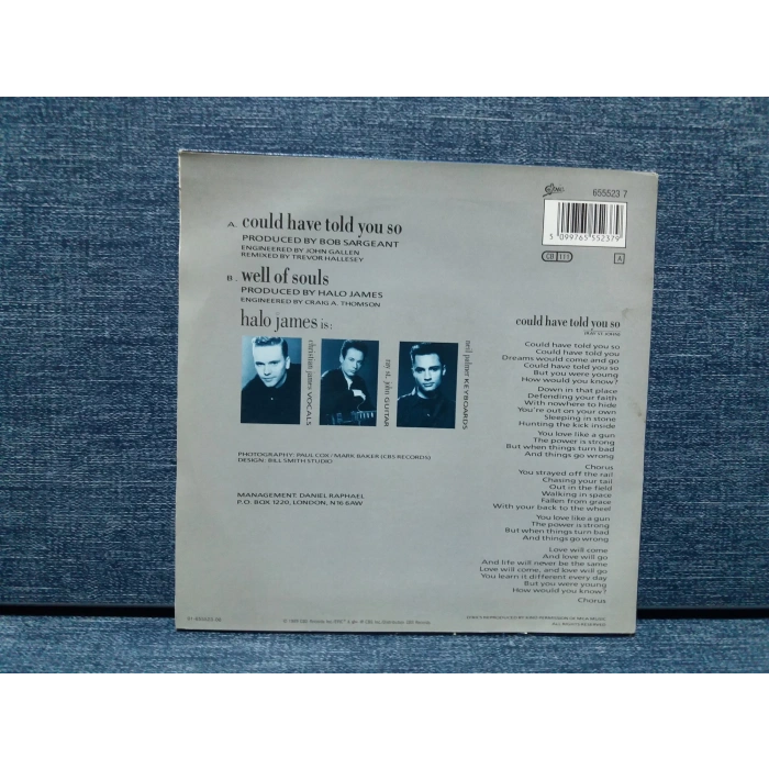 HALO JAMES COULD HAVE TOLD YOU SO