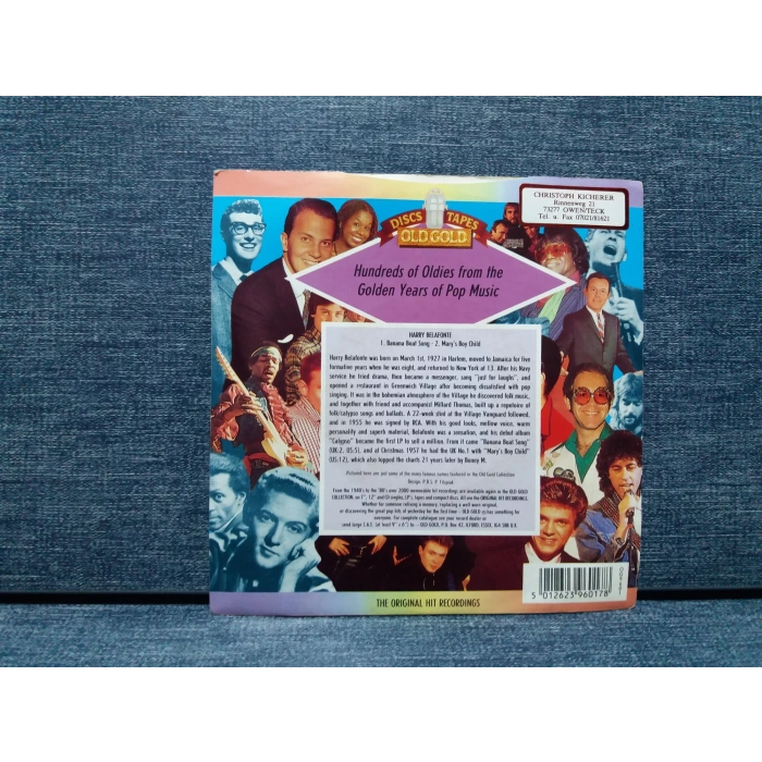 HARRY BELAFONTE BANANA BOAT SONG