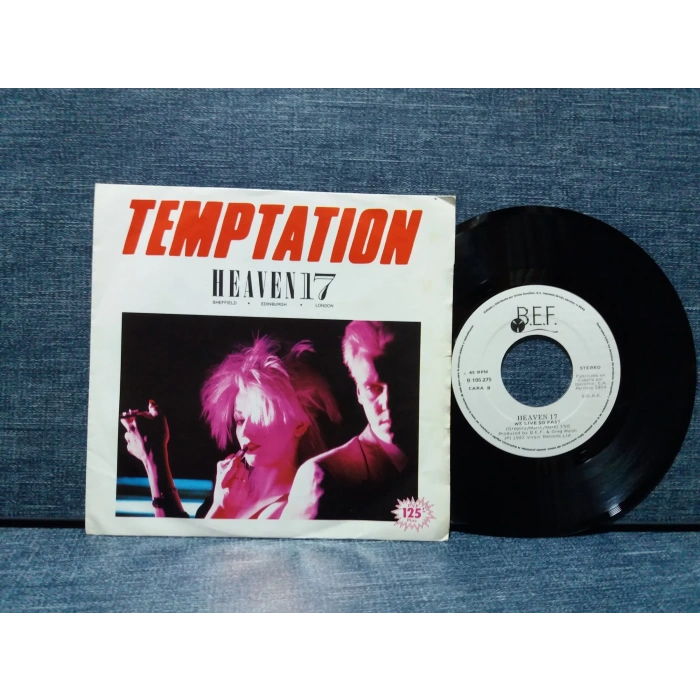 HEAVEN 17 TEMPTATION - WE LIVE SO FAST