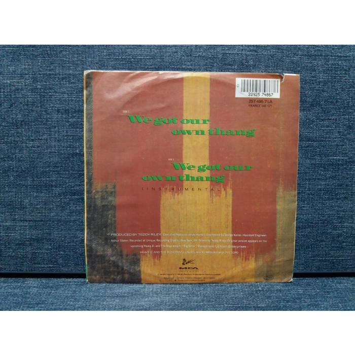 HEAVY D THE BOYZ WE GOT OUR OWN THANG