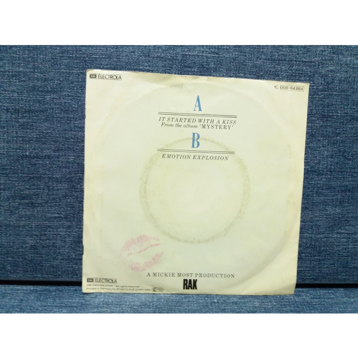 HOT CHOCOLATE IT STARTED WITH A KISS