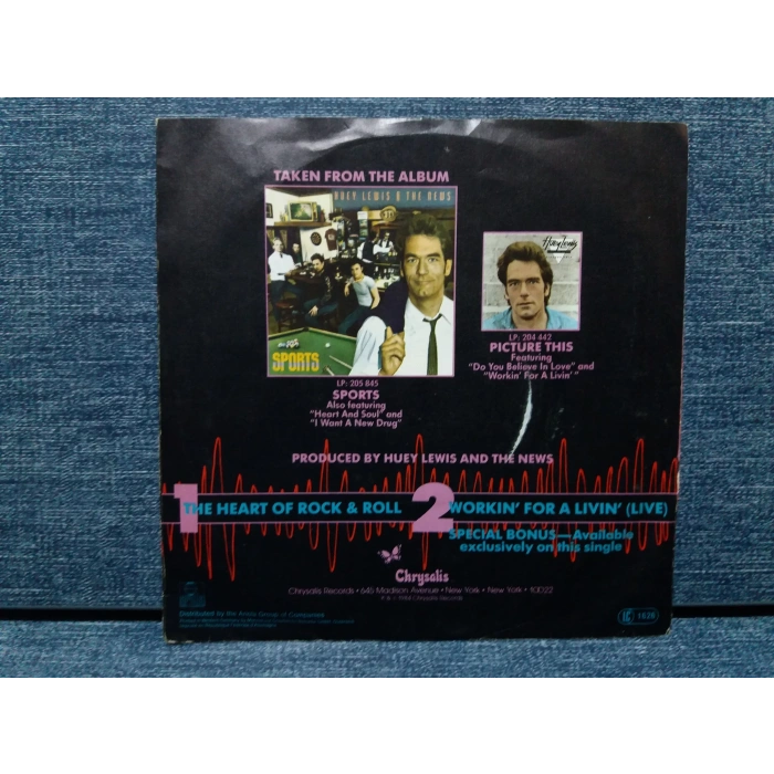 HUEY LEWIS HEART OF ROCK ROLL
