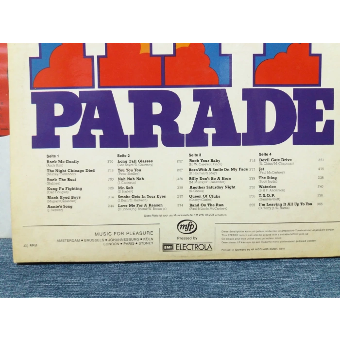 INTERNATIONAL HIT PARADE  2 LP